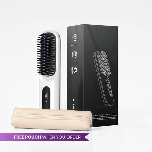 Corvus Portable Straightener Brush - Glide PRO
