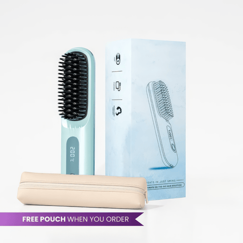 Corvus Portable Straightener Brush - Glide PRO